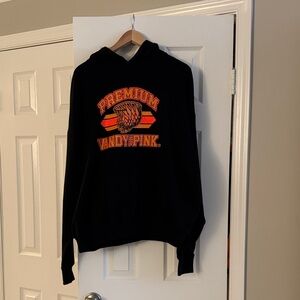 Vandy the Pink Black Hoodie